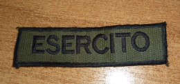 Tag Esercito Velcro Adesivo - Esercito Italiano - Vintage (255-9) - Italian Army Tag Combat Uniform - Esercito