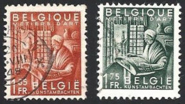 Belgien, 1948, Michel-Nr. 806+808, Gestempelt - 1948 Export