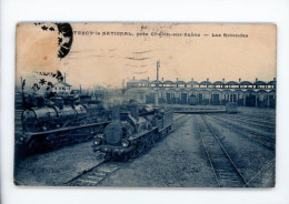 Chalon Sur Saone - Chatenoy Le National (royal) - Rotondes - Locomotive - Train - Gare - Chalon Sur Saone