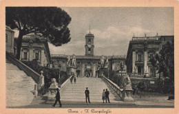 ITALIE - Roma - Il Campidoglio - Animé - Vue Générale - Carte Postale Ancienne - Other Monuments & Buildings