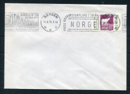 1979 Norway Bergen Norsk Maskinstempling Franking Machine Cover With NORWEX Polar Bear - Storia Postale