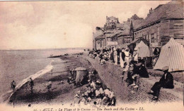 80 - Somme -   AULT - ONIVAL - La Plage Et Le Casino - Ault