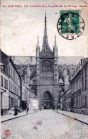 80 - Somme -  AMIENS -  La Cathedrale - Facade De La Vierge Dorée - Amiens