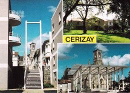 79 - Deux Sevres -  CERIZAY -  Passerelle Des Voutes - Les Halles - Parc De La Maison De Retraite - Cerizay
