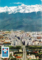 38 - Isere -  GRENOBLE - Jeux Olympiques D Hiver 1968 - Vue Generale Et Chaine De Belledonne - Grenoble