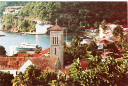 971 -  Guadeloupe -  TERRE  De HAUT  ( Ile Des Saintes ) -  L église Vue De La Chapelle - Andere & Zonder Classificatie