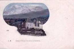 38 - Isere -  Chateau D URIAGE Et La Chaine De Belledonne - Uriage