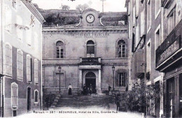 34 - Herault -  BEDARIEUX - Grande Rue - Hotel De Ville - Bedarieux