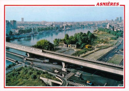 92 - Hauts De Seine  -  ASNIERES Sur SEINE -  CLICHY - Vue Sur Le Pont De Cichy Et Sur Le Cimetiere Des Chiens - Asnieres Sur Seine