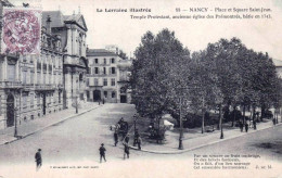 54 - Meurthe Et Moselle -  NANCY - Place Et Square Saint Jean - Temple Protestant - Nancy