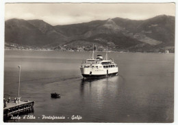 ISOLA D'ELBA - PORTOFERRAIO - GOLFO - LIVORNO - 1959 - BATTELLO - TRAGHETTO - Livorno