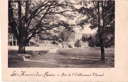 58 - Nievre -  SAINT HONORE Les BAINS -  Parc De L établissement Thermal - Saint-Honoré-les-Bains