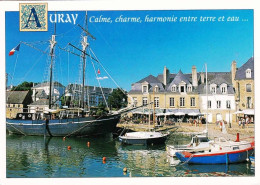56 - Morbihan - AURAY - Le Port De Saint Goustan Et La Goelette Saint Sauveur - Auray