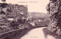 46 - Lot -  ROCAMADOUR -  Route De Cahors - Rocamadour