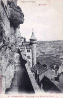 46 - Lot -  ROCAMADOUR - Vue Prise De La Maison De Marie - Rocamadour