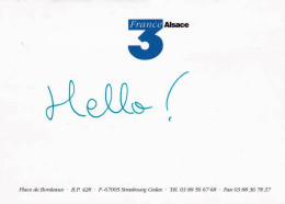 Publicité - FR3 Alsace -  Hello - Advertising