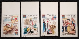 Vietnam Viet Nam MNH Imperf Stamps 1994 : Vietnamese Traditional Festivals / Wine Drinking / Boat Racing (Ms678) - Viêt-Nam