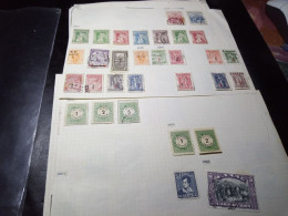 DM965 LOT FEUILLES GRECE N / O A TRIER COTE++ DEPART 10€ - Collections (with Albums)