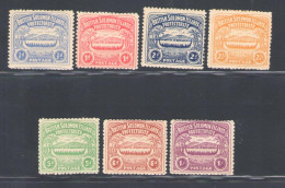 1907 British Solomon Islands - Stanley Gibbons N. 1/7 - MH* - Altri & Non Classificati
