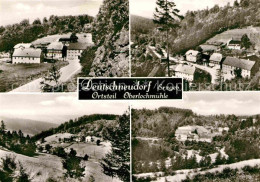 72636009 Oberlochmuehle Teilansichten Landschaftspanorama Oberlochmuehle - Deutschneudorf