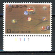 BE  2323  XX   ---- Europa : Jeux D'enfants : Billes   --  N° De Planche 1 - 1981-1990