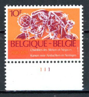BE  1939  XX   ---- Chambre Des Métiers Et Négoces   --  N° De Planche 1 - 1971-1980