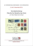 Sonderkatalog Deutsche Besetzung Zara - Catalogues For Auction Houses