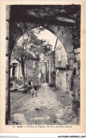 AAIP2-12-0109 - NAJAC - NAJAC - La Rue De L'Eglise - Vue De La Premiere Enceinte - Najac