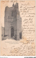 AAIP1-12-0020 - VILLEFRANCHE-DE-ROUERGUE - Le Clocher De L'Eglise Notre Dame  - Villefranche De Rouergue
