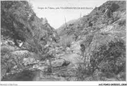 AAIP10-12-0929 - VILLEFRANCHE-DE-ROUERGUE - Gorges De L'Alzou - Villefranche De Rouergue