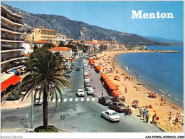 AAOP10-06-0858 - MENTON - Miracle De La Nature - La Plage - Menton