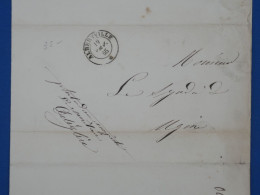 DP2 FRANCE  LETTRE INTENDANCE HAUTE SAVOIE  1855 PETIT BUREAU ALFORTVILLE   ++AFF. INTERESSANT++ - 1849-1876: Période Classique