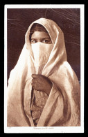 958 - TUNISIE - Femme Arabe Voilée - Tunisie