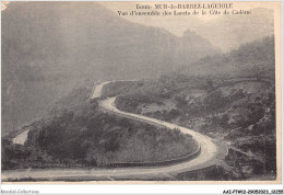 AAIP7-12-0656 - Route MUR-DE-BARREZ - LAGUIOLE - Vue D'Ensemble Des Lacets De La Cote De Cadene - Laguiole
