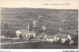 AAIP6-12-0586 - RODEZ - Usine Electrique Et Pont St Felix - Rodez