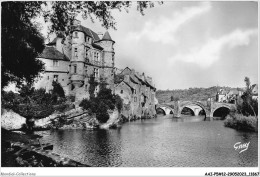 AAIP5-12-0461 - ESPALION - Le Vieux Palais Et Le Vieux Pont  - Espalion