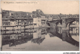 AAIP5-12-0448 - ESPALION - Tannerie Et Pont Vieux Sur Le Lot  - Espalion