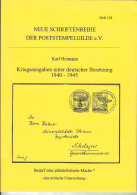 Kriegsausgaben Unter Deutscher Besetzung 1940 - 1945 - Poste Militaire & Histoire Postale