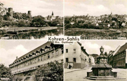 72634693 Kohren-Sahlis Burgruine Tbc Heim Toepferbrunnen Ortsansicht Kohren-Sahl - Kohren-Sahlis
