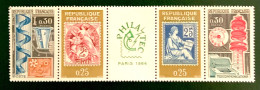 1964 FRANCE N 1417A - BANDE PHILATEC PARIS 1964 - NEUF** - Ungebraucht