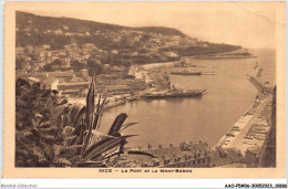 AAOP5-06-0397 - NICE - Le Port Et Le Mont-Boron - Transport Maritime - Port