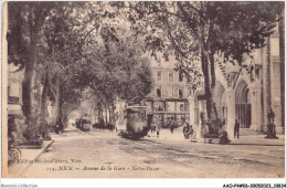 AAOP4-06-0371 - NICE - Avenue De La Gare - Notre-Dame - Ferrocarril - Estación