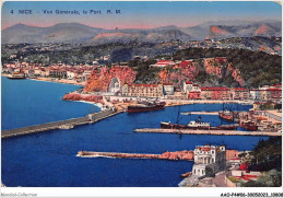 AAOP4-06-0358 - NICE - Vue Générale - Le Port - Mehransichten, Panoramakarten
