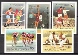 Niger MNH Imperforated Set - Ete 1976: Montréal