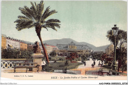 AAOP4-06-0319 - NICE - Le Jardin Public Et Casino Municipal - Multi-vues, Vues Panoramiques