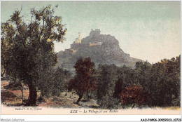 AAOP4-06-0314 - EZE - Le Village Et Son Rocher - Eze