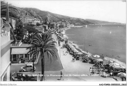 AAOP3-06-0259 - MENTON - La Promenade - Vue Du Casino Vers La Frontière Et L'Italie - Menton