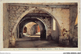 AAOP3-06-0254 - VILLEFRANCHE-SUR-MER - Ruelle Obscure - Dark Passage - Villefranche-sur-Mer