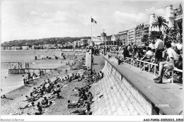 AAOP3-06-0208 - NICE - La Promenade Des Anglais Et La Plage - Places, Squares