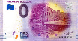 Billet Touristique - 0 Euro - France - Abbaye De Silvacane (2020-1) - Privatentwürfe